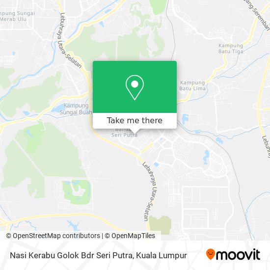 Nasi Kerabu Golok Bdr Seri Putra map