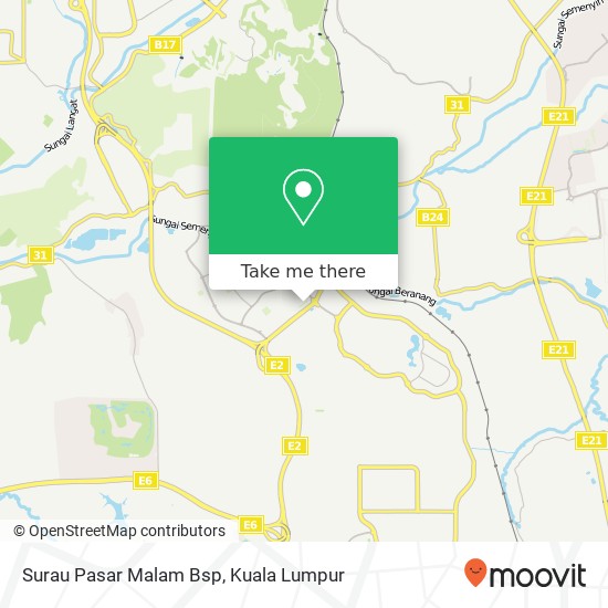 Surau Pasar Malam Bsp map