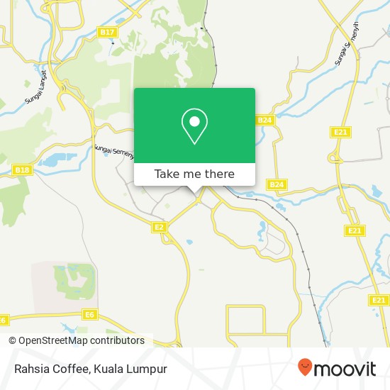 Rahsia Coffee map