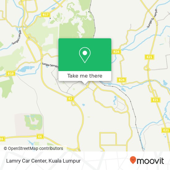 Lamry Car Center map