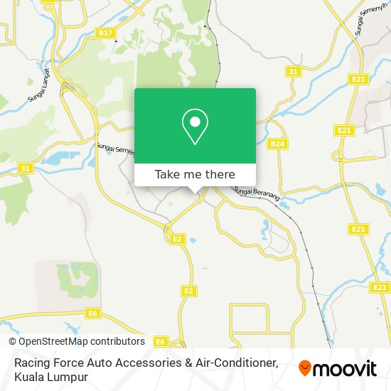 Racing Force Auto Accessories & Air-Conditioner map