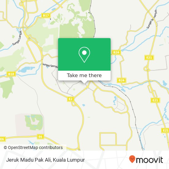 Jeruk Madu Pak Ali map