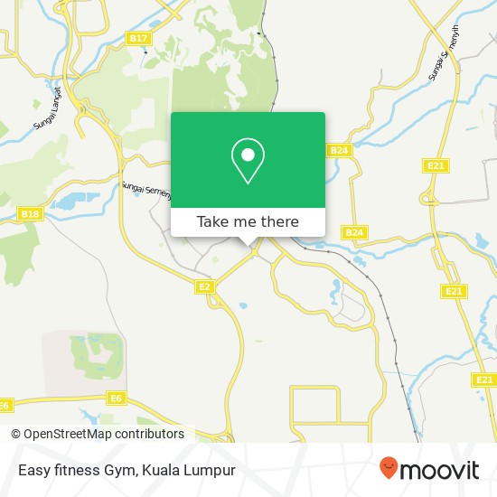 Easy fitness Gym map