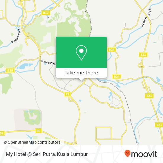 My Hotel @ Seri Putra map