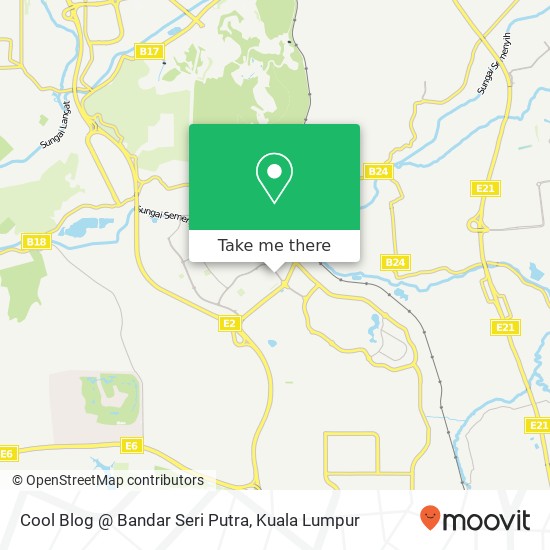 Cool Blog @ Bandar Seri Putra map