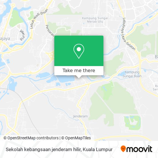 Sekolah kebangsaan jenderam hilir map