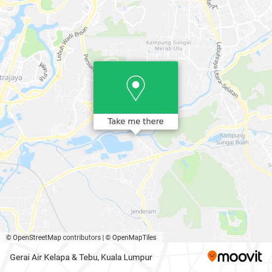 Gerai Air Kelapa & Tebu map