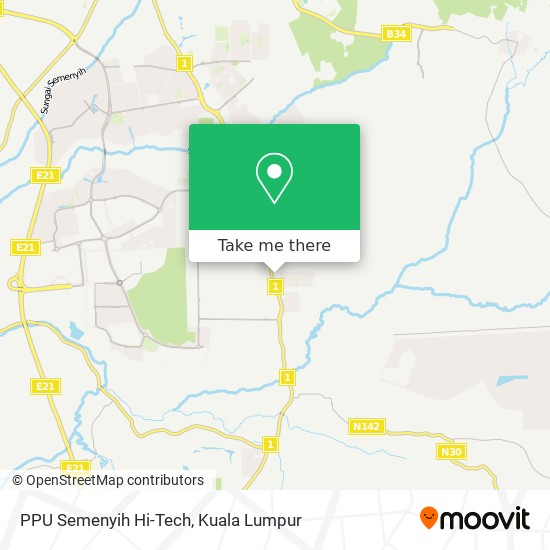 PPU Semenyih Hi-Tech map