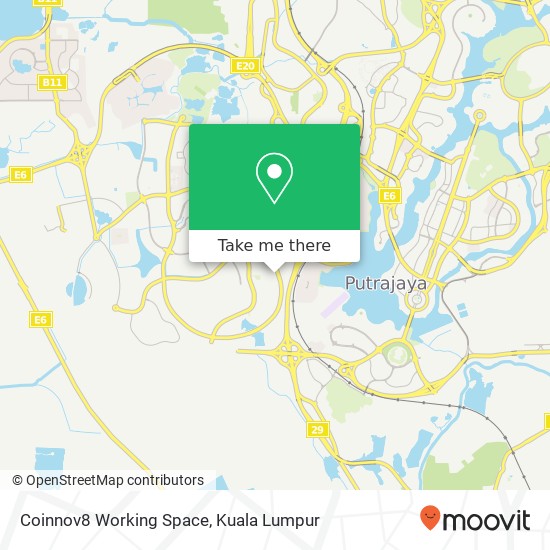 Coinnov8 Working Space map