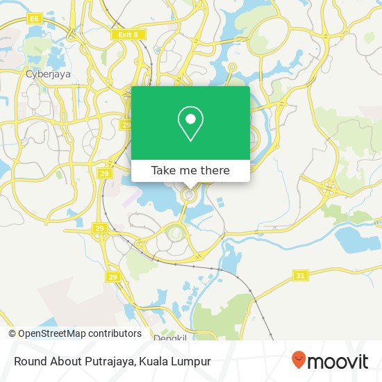 Peta Round About Putrajaya