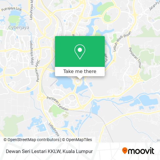 Dewan Seri Lestari KKLW map