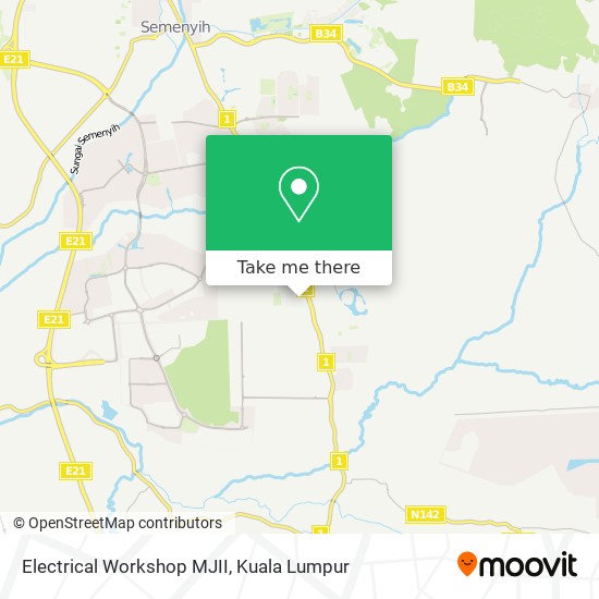 Electrical Workshop MJII map