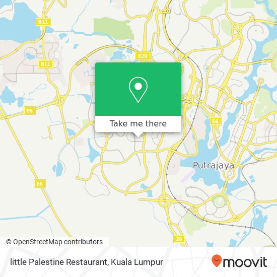 little Palestine Restaurant map