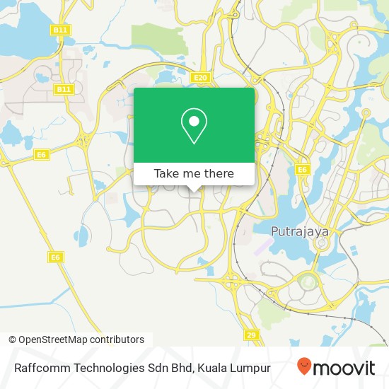 Raffcomm Technologies Sdn Bhd map