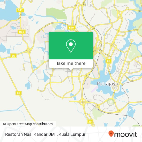 Restoran Nasi Kandar JMT map