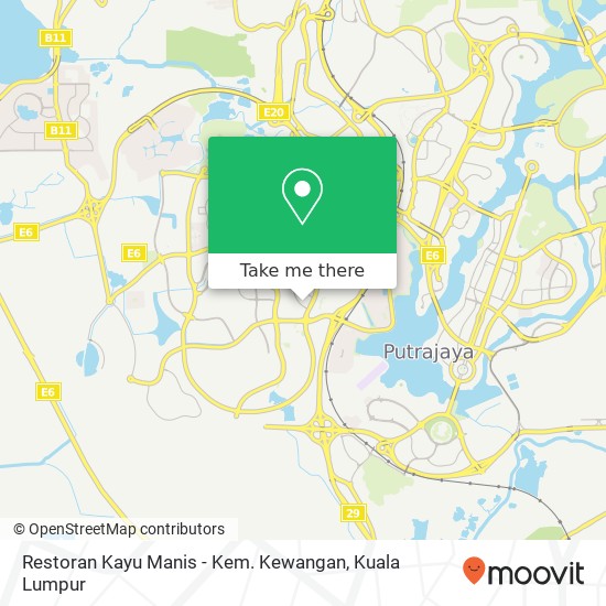 Restoran Kayu Manis - Kem. Kewangan map