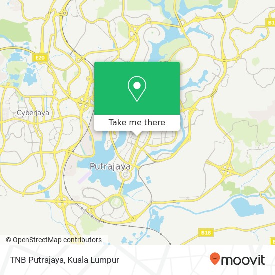TNB Putrajaya map