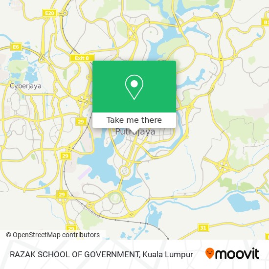 RAZAK SCHOOL OF GOVERNMENT map