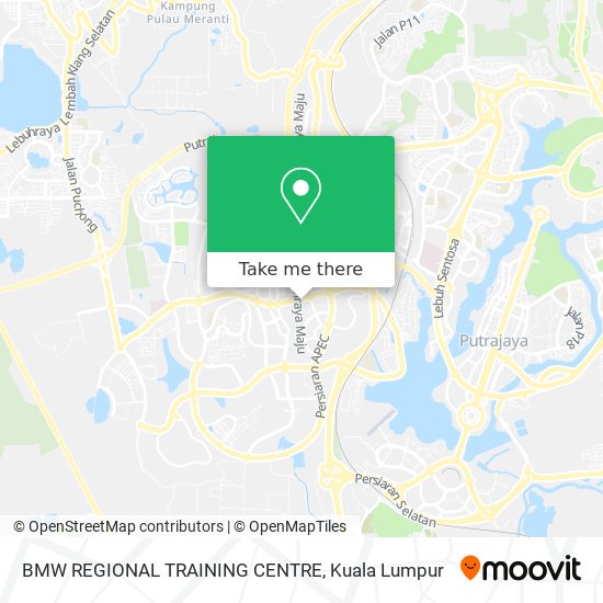 BMW REGIONAL TRAINING CENTRE map