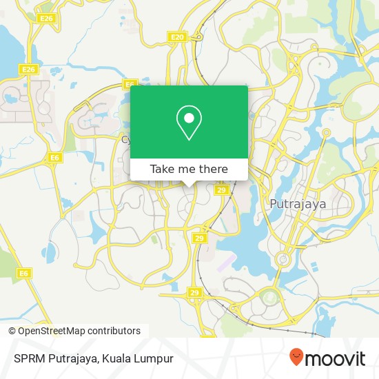 Peta SPRM Putrajaya