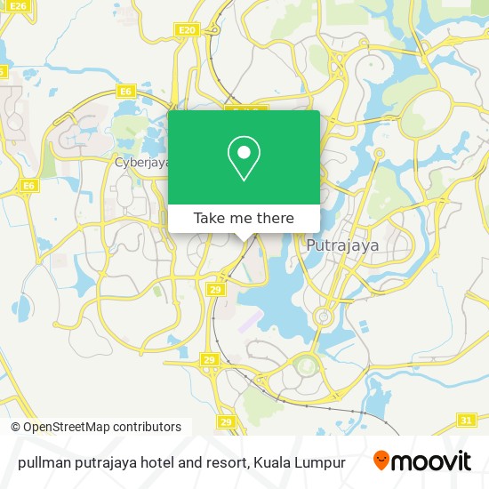pullman putrajaya hotel and resort map