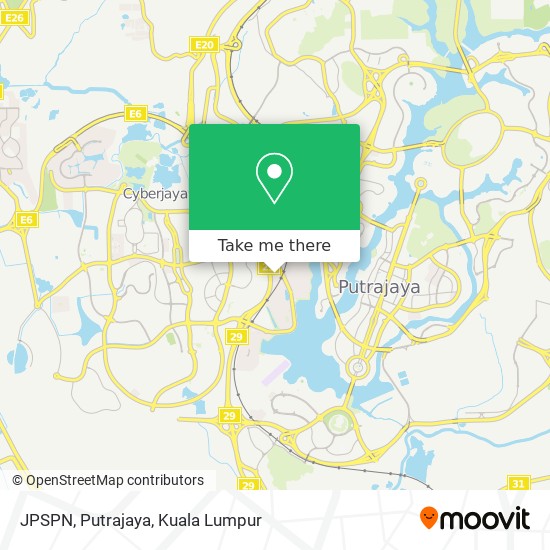 JPSPN, Putrajaya map