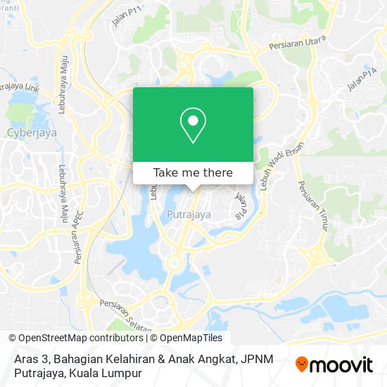 Peta Aras 3, Bahagian Kelahiran & Anak Angkat, JPNM Putrajaya