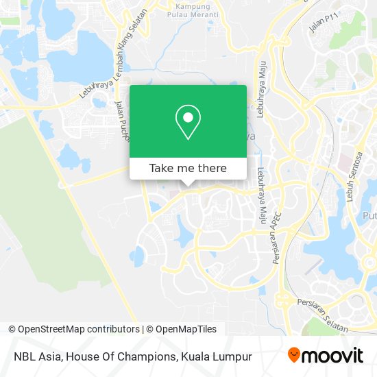 NBL Asia, House Of Champions map