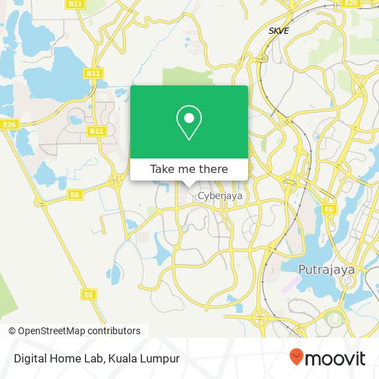 Digital Home Lab map