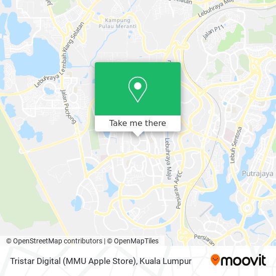 Tristar Digital (MMU Apple Store) map