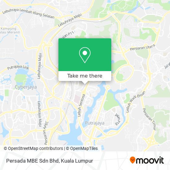 Persada MBE Sdn Bhd map