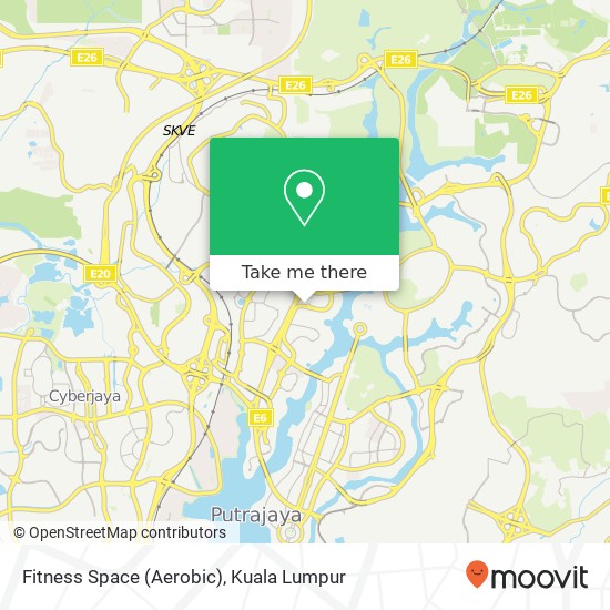 Fitness Space (Aerobic) map