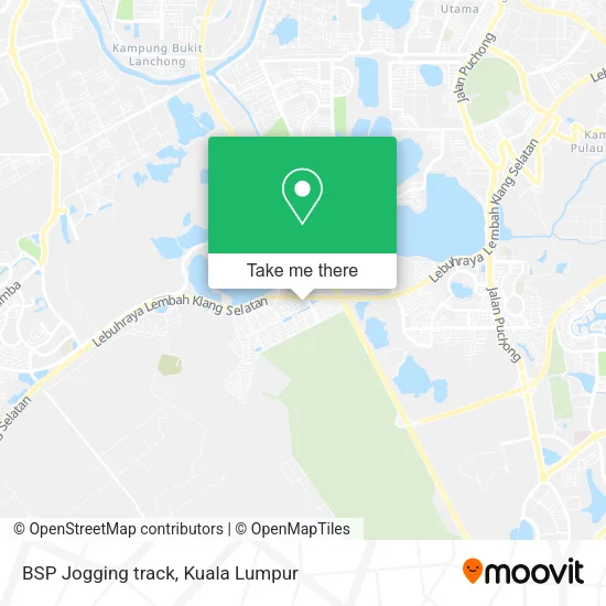 Peta BSP Jogging track