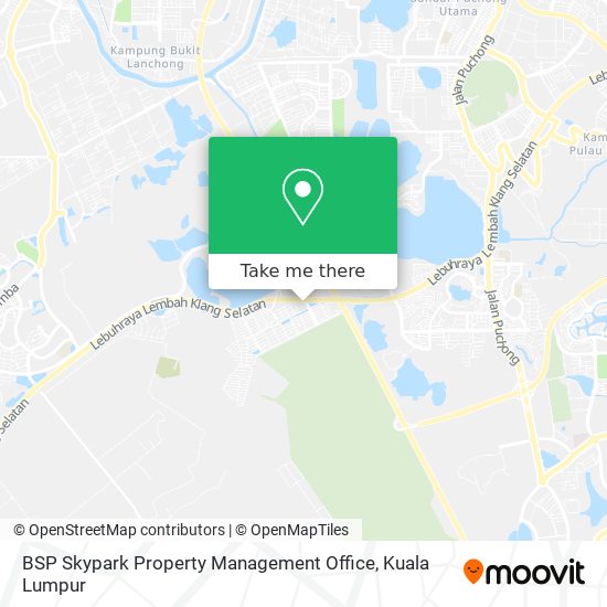 BSP Skypark Property Management Office map