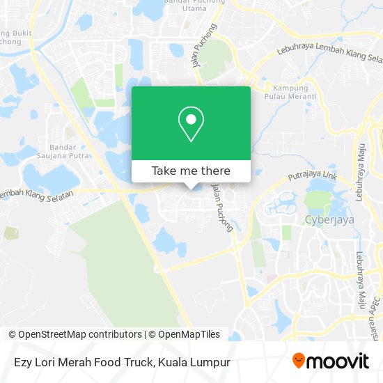 Ezy Lori Merah Food Truck map