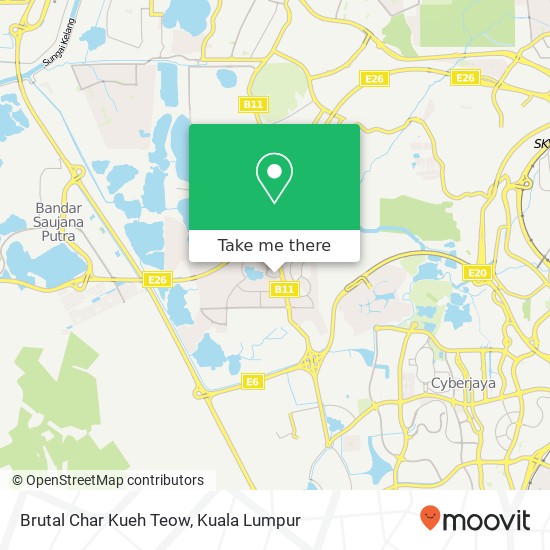 Brutal Char Kueh Teow map