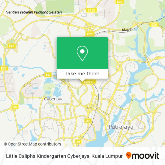 How To Get To Little Caliphs Kindergarten Cyberjaya In Sepang By Bus