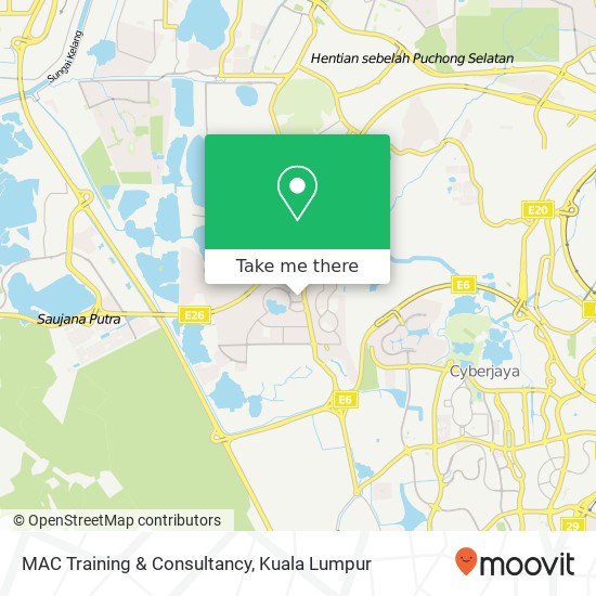 MAC Training & Consultancy map