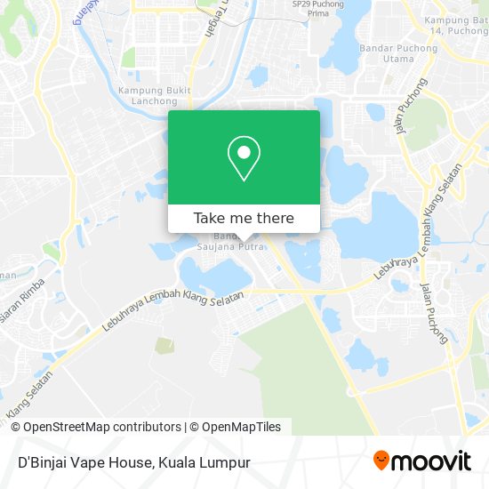D'Binjai Vape House map