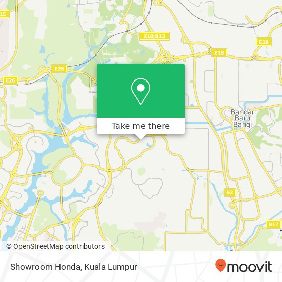 Showroom Honda map