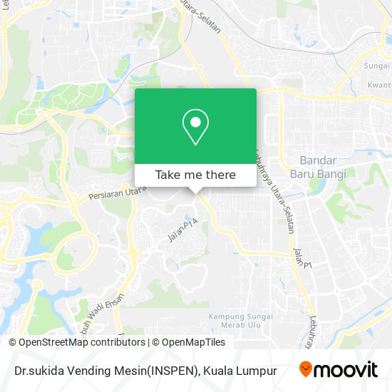 Dr.sukida Vending Mesin(INSPEN) map