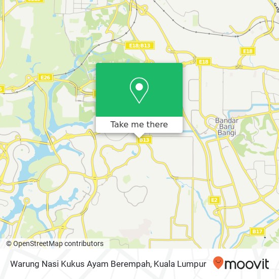 Warung Nasi Kukus Ayam Berempah map