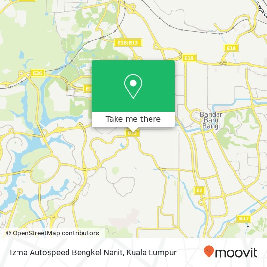 Izma Autospeed Bengkel Nanit map