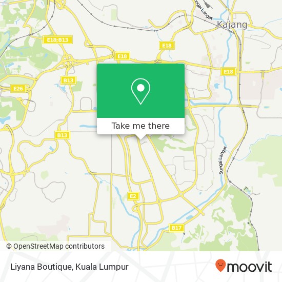 Liyana Boutique map