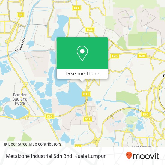 Metalzone Industrial Sdn Bhd map