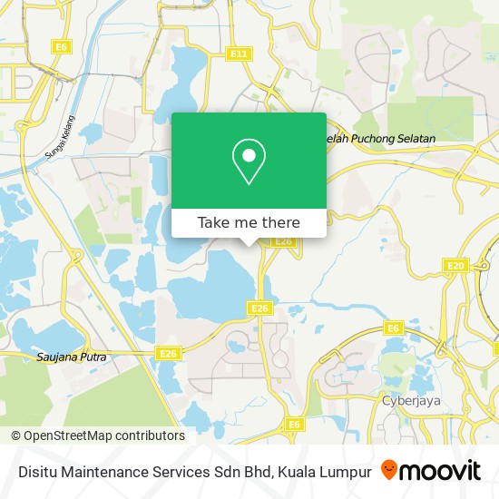 Peta Disitu Maintenance Services Sdn Bhd