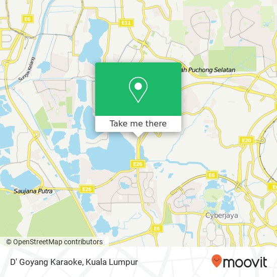 D' Goyang Karaoke map