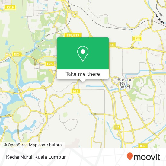 Kedai Nurul map