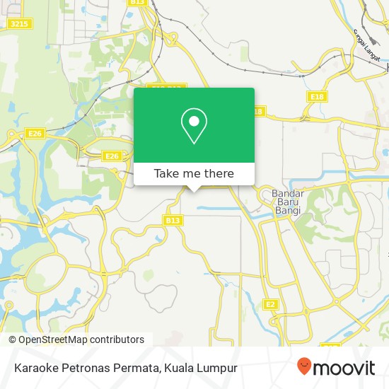 Peta Karaoke Petronas Permata