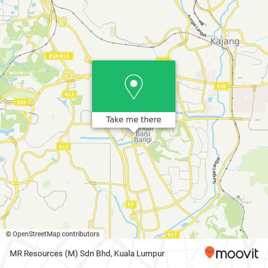 MR Resources (M)  Sdn Bhd map